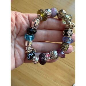 Multicolor 20 pc Charm Bracelet NWT